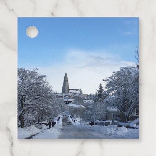 アイスランドレイキャビク フェイバータグ (正面)