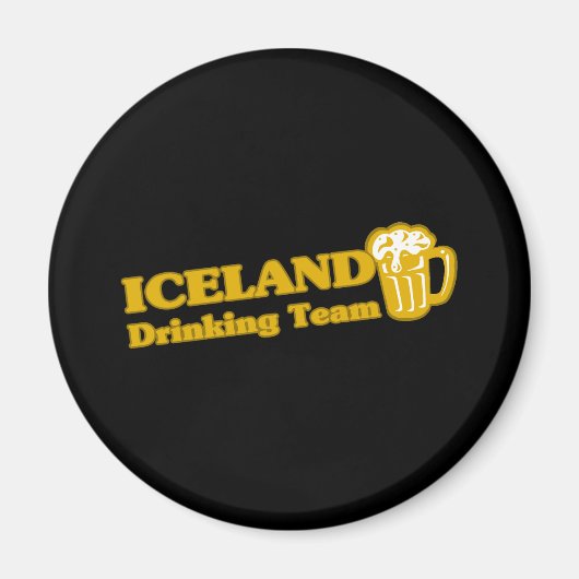 アイスランドレクディングチーム マグネット (正面)