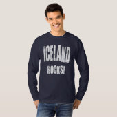アイスランドロック！ Tシャツ (正面フル)