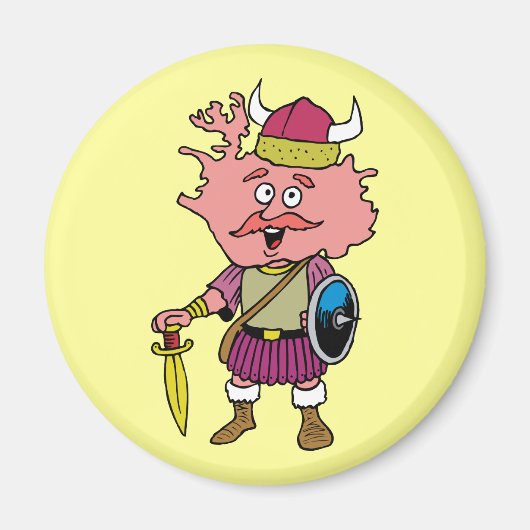 アイスランドヴィンテージ旅行記念品 マグネット (正面)