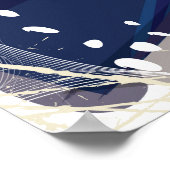 アイスランドヴィンテージ飛行機旅行ポスター ポスター (角)