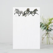 アイスランド人のトリオ 便箋 (スタンド正面)