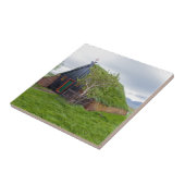 アイスランド北部のヴィディミリ・ターフ教会 タイル (側面)