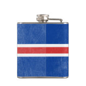 アイスランド国グランジ旗 フラスク (裏面)