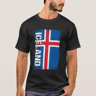 アイスランド国旗アイスランド Tシャツ