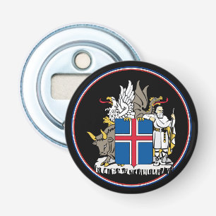 アイスランド国旗ボトルオープナー、アイスランドエンブレムパーティー 栓抜き