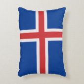 アイスランド国旗 アクセントクッション (正面(垂直))