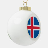 アイスランド国旗 – オーナメント (左)