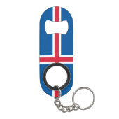 アイスランド国旗 キーホルダー栓抜き (裏面)