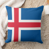 アイスランド国旗 クッション (ブランケット)
