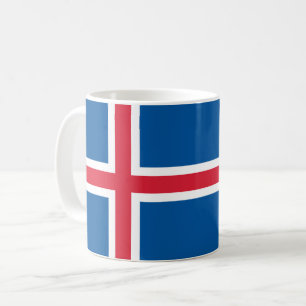 アイスランド国旗 コーヒーマグカップ