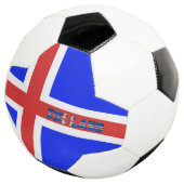 アイスランド国旗 サッカーボール (3/4)
