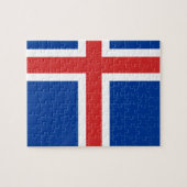 アイスランド国旗 ジグソーパズル (横)