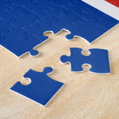 アイスランド国旗 ジグソーパズル (側面)