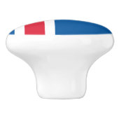 アイスランド国旗 セラミックノブ (側面)