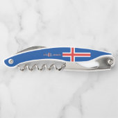 アイスランド国旗 ソムリエナイフ (裏面)