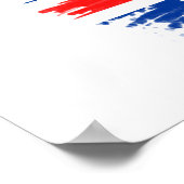 アイスランド国旗 ポスター (角)