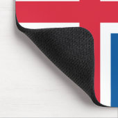 アイスランド国旗 マウスパッド (コーナー)