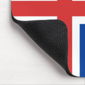 アイスランド国旗 マウスパッド (コーナー)