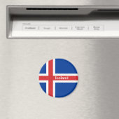 アイスランド国旗 マグネット (インサイチュ (食洗機))