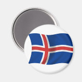 アイスランド国旗 マグネット (正面/裏面)
