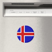 アイスランド国旗 マグネット (インサイチュ (食洗機))