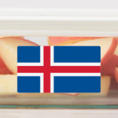 アイスランド国旗 ラベル (貼付)