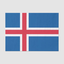 アイスランド国旗 薄葉紙