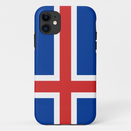 アイスランド国旗 Case-Mate iPhoneケース (裏面)