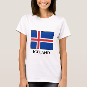アイスランド国旗 Tシャツ