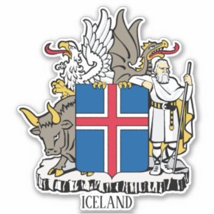 アイスランド国軍愛国服 シール