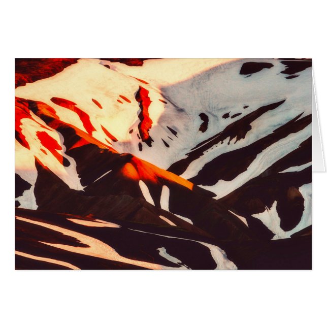 アイスランド山雪 (正面横)