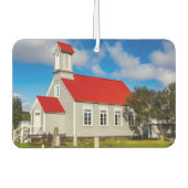 アイスランド教会 カーエアーフレッシュナー (正面)