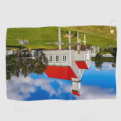 アイスランド教会 ゴルフタオル (横)