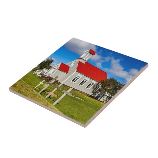 アイスランド教会 タイル (側面)