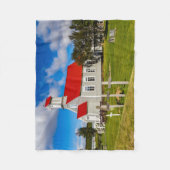 アイスランド教会 フリースブランケット (正面)