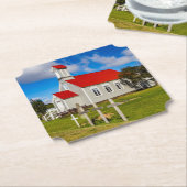 アイスランド教会 ペーパーコースター (アングル)