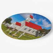 アイスランド教会 ペーパープレート (アングル)