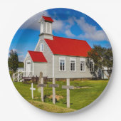 アイスランド教会 ペーパープレート (正面)