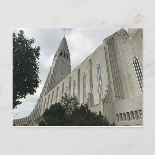 アイスランド教会 ポストカード (正面)