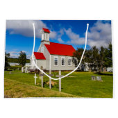 アイスランド教会 ラージペーパーバッグ (正面)