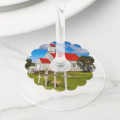 アイスランド教会 ワイングラスタグ (クローズアップ)