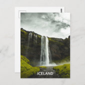 アイスランド旅行アドベンチャーツーリズムを訪れる ポストカード (正面/裏面)