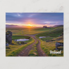 アイスランド旅行 ポストカード