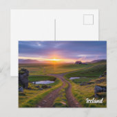 アイスランド旅行 ポストカード (正面/裏面)