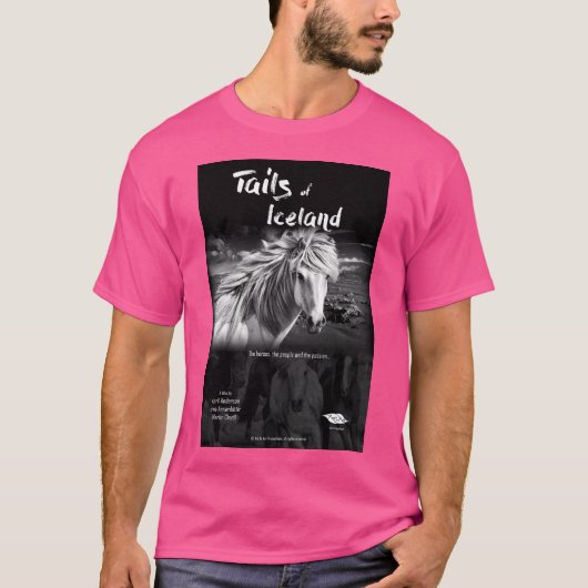 アイスランド映画のポスター Tシャツ (正面)