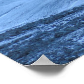 アイスランド氷河 ポスター (角)