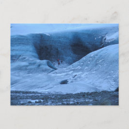 アイスランド氷河 ポストカード
