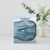 アイスランド氷河 ポストカード (スタンド正面)