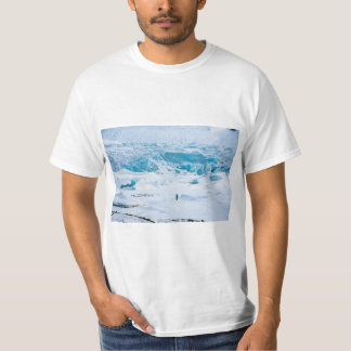 アイスランド氷河 Tシャツ